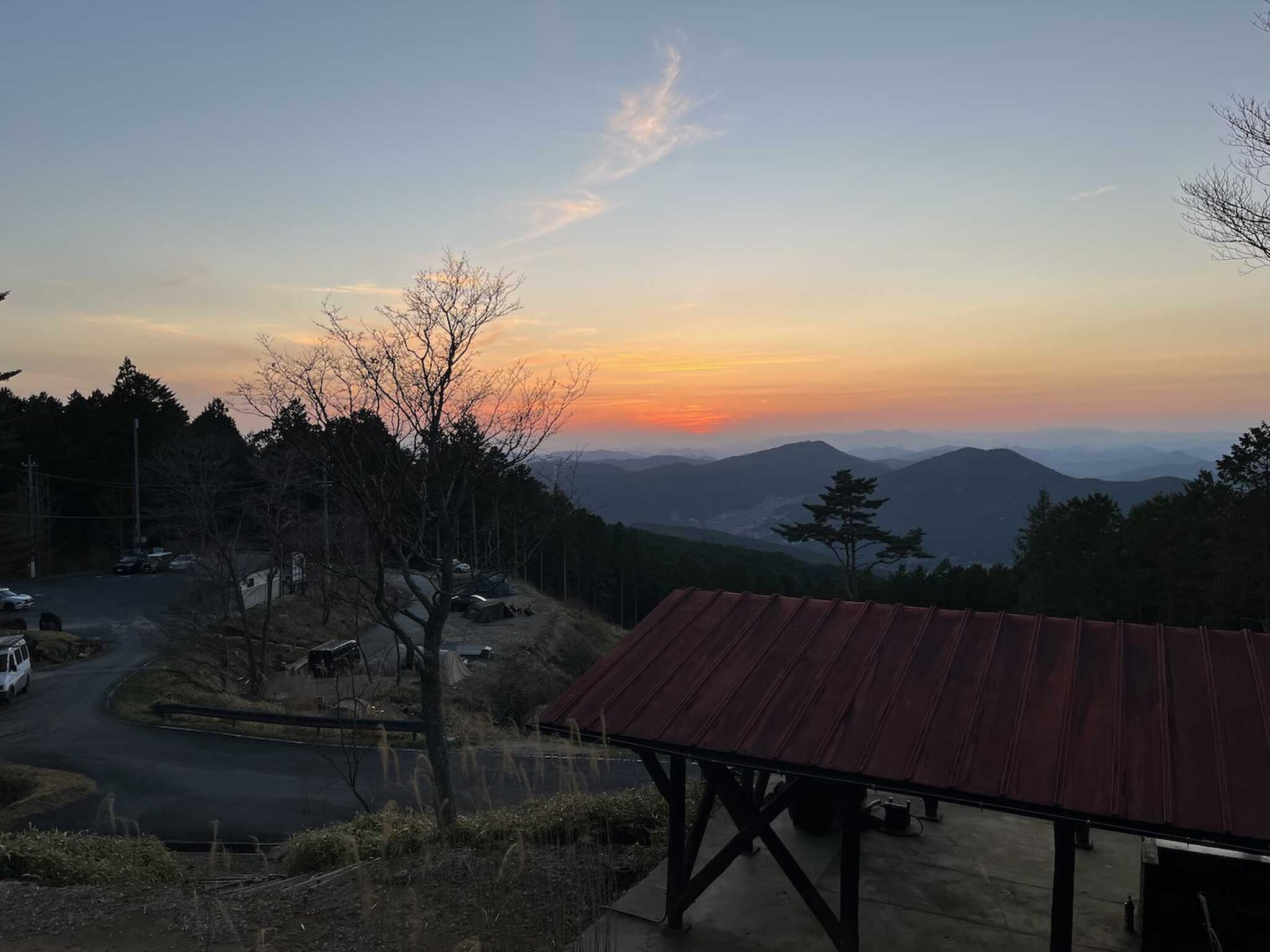 夕日