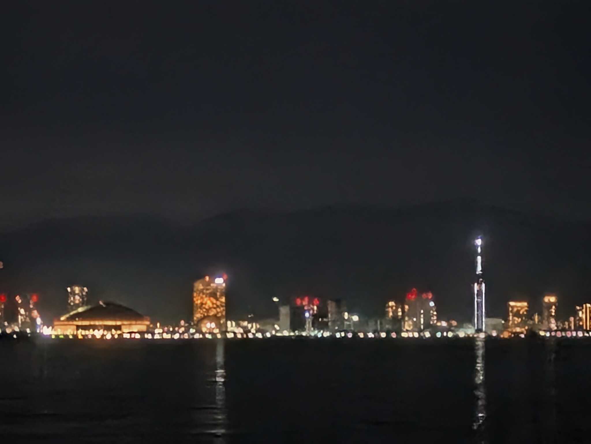 サイトからの夜景