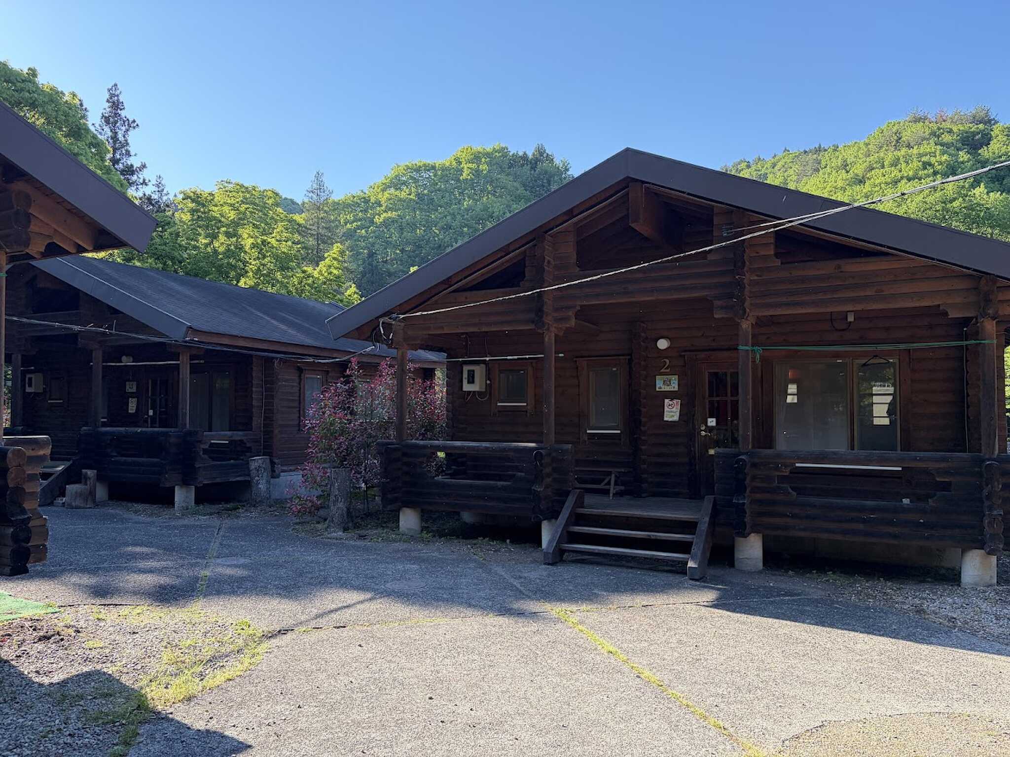 宿泊させて頂いたロッジです