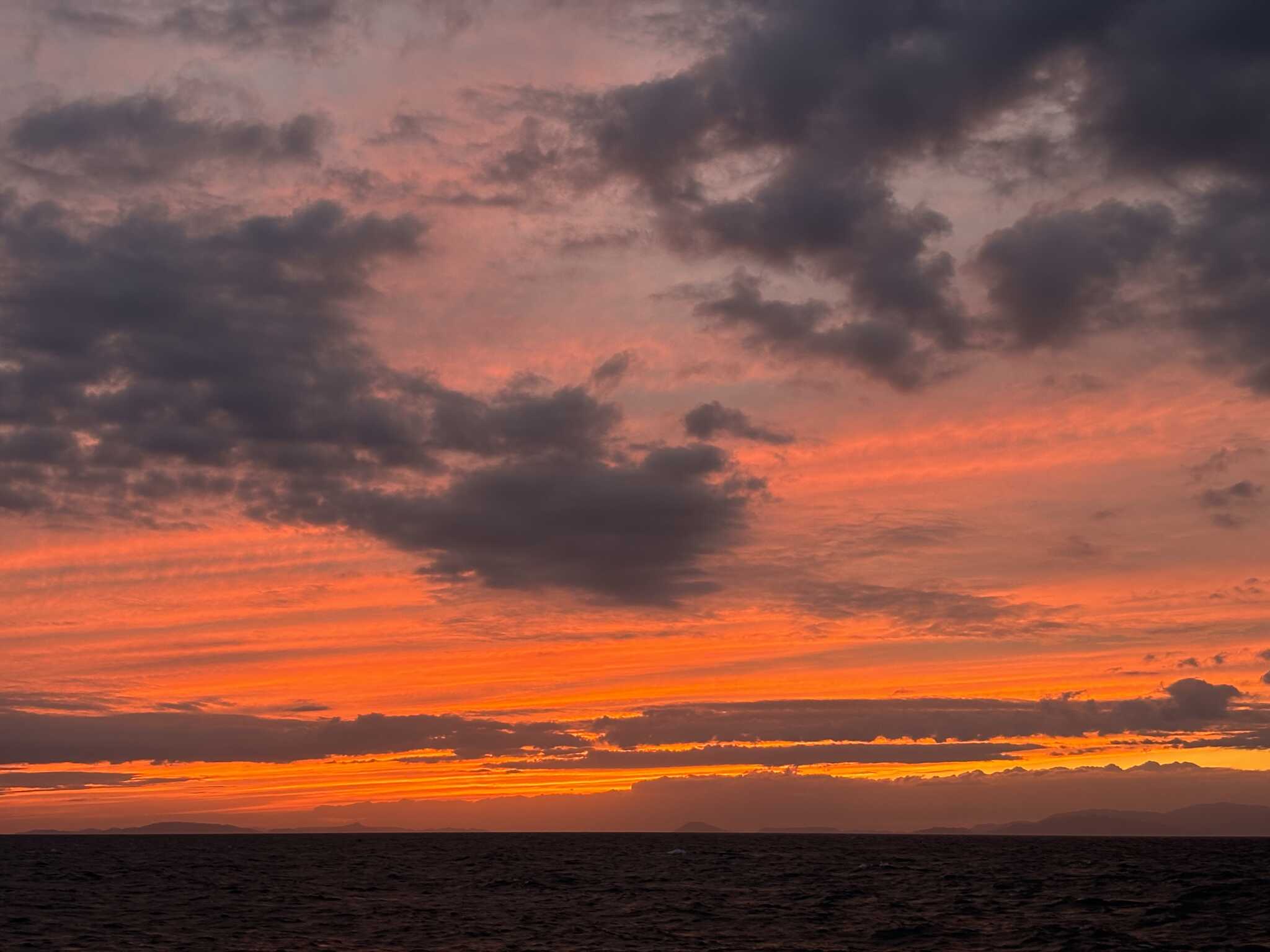 最高の夕日