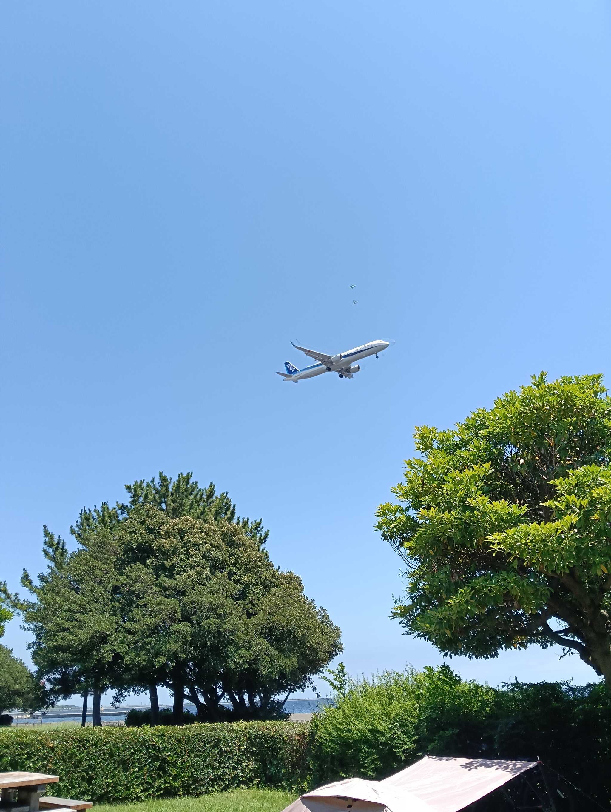 羽田着陸