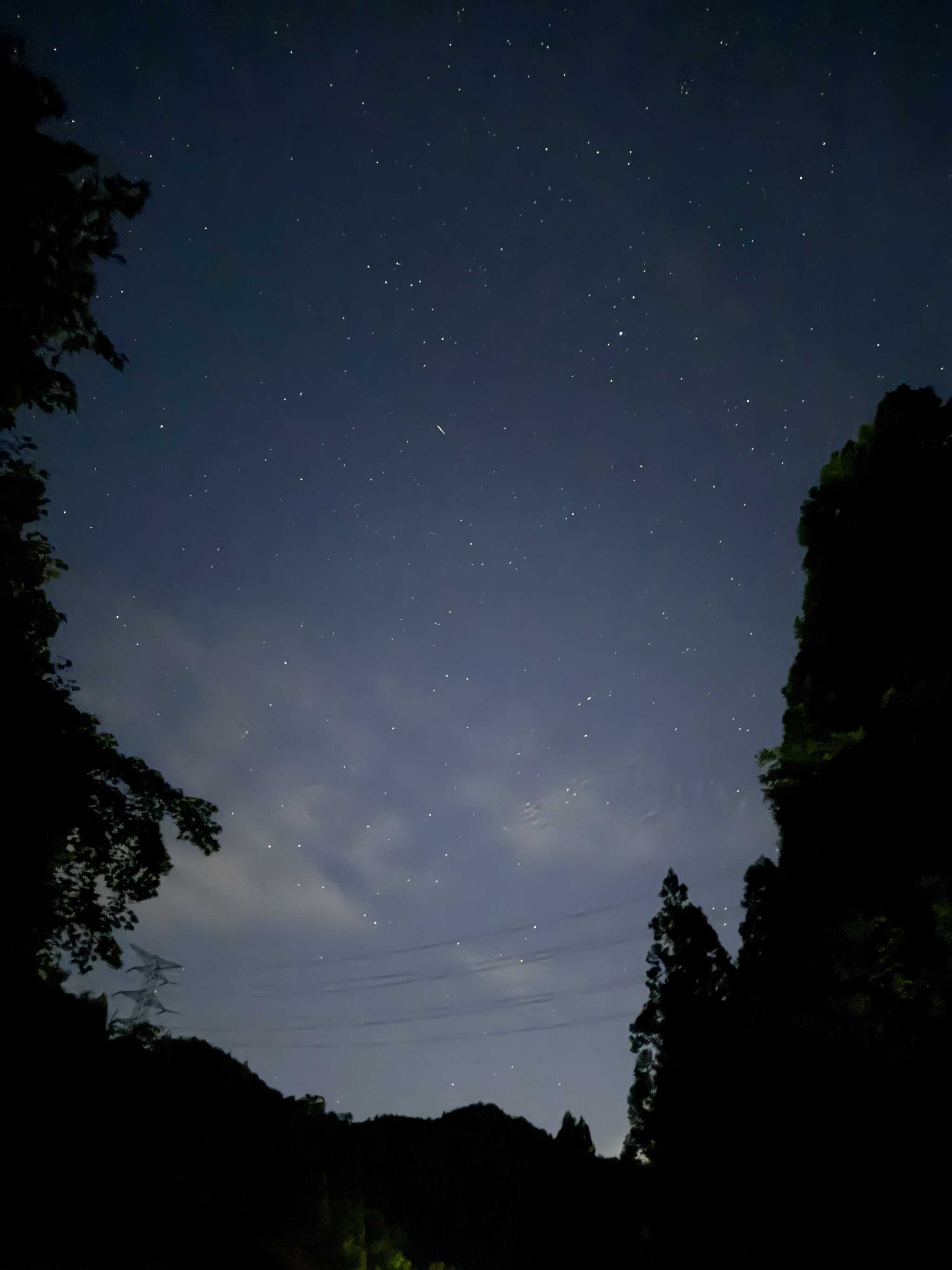 満点の星空