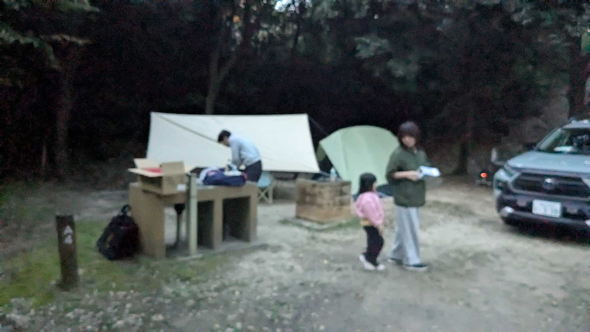 夕食準備中