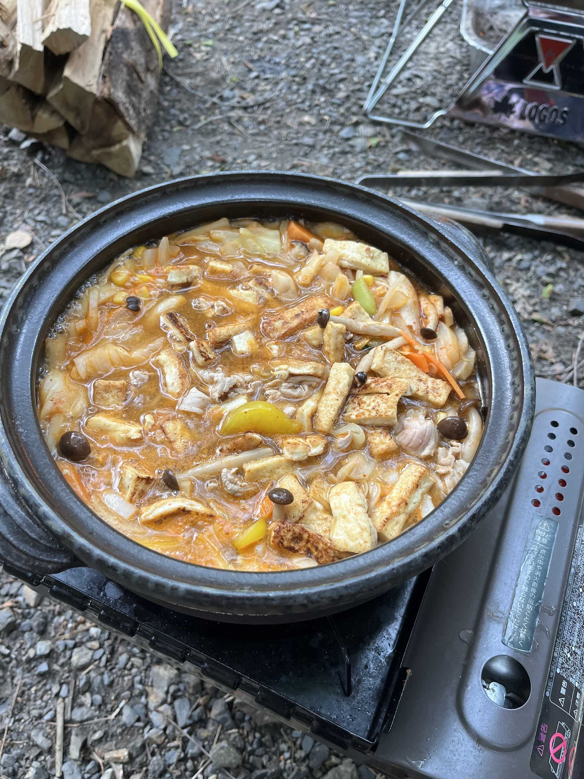Dinner cooking