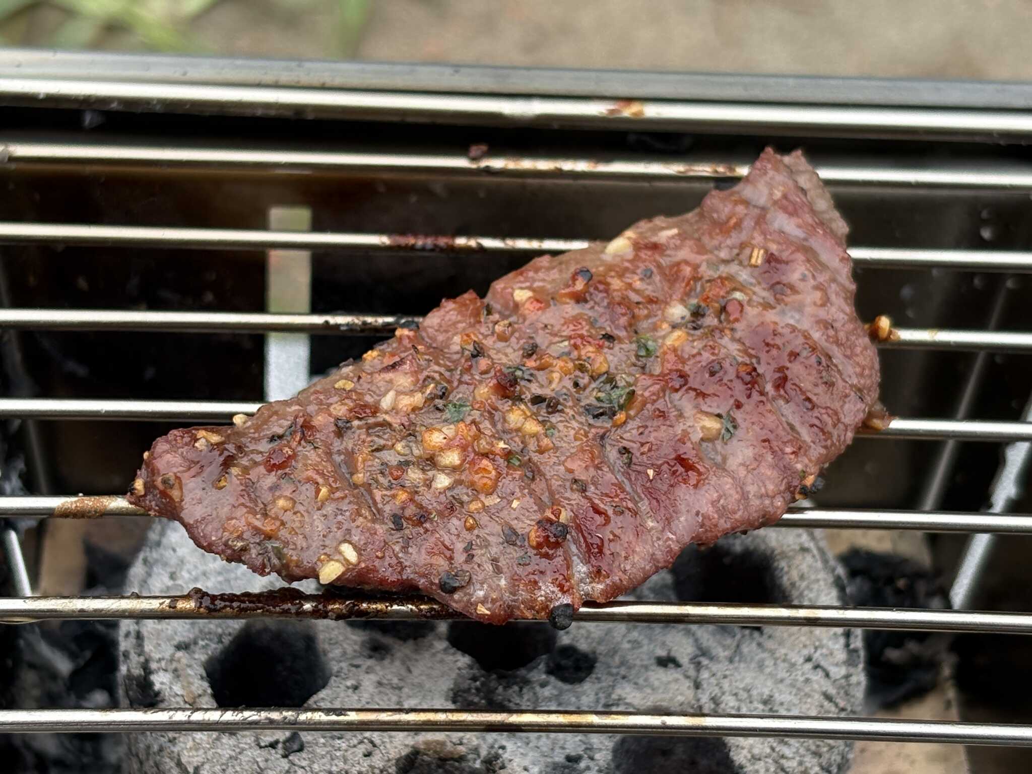 牛タンをホリニシ味つけ