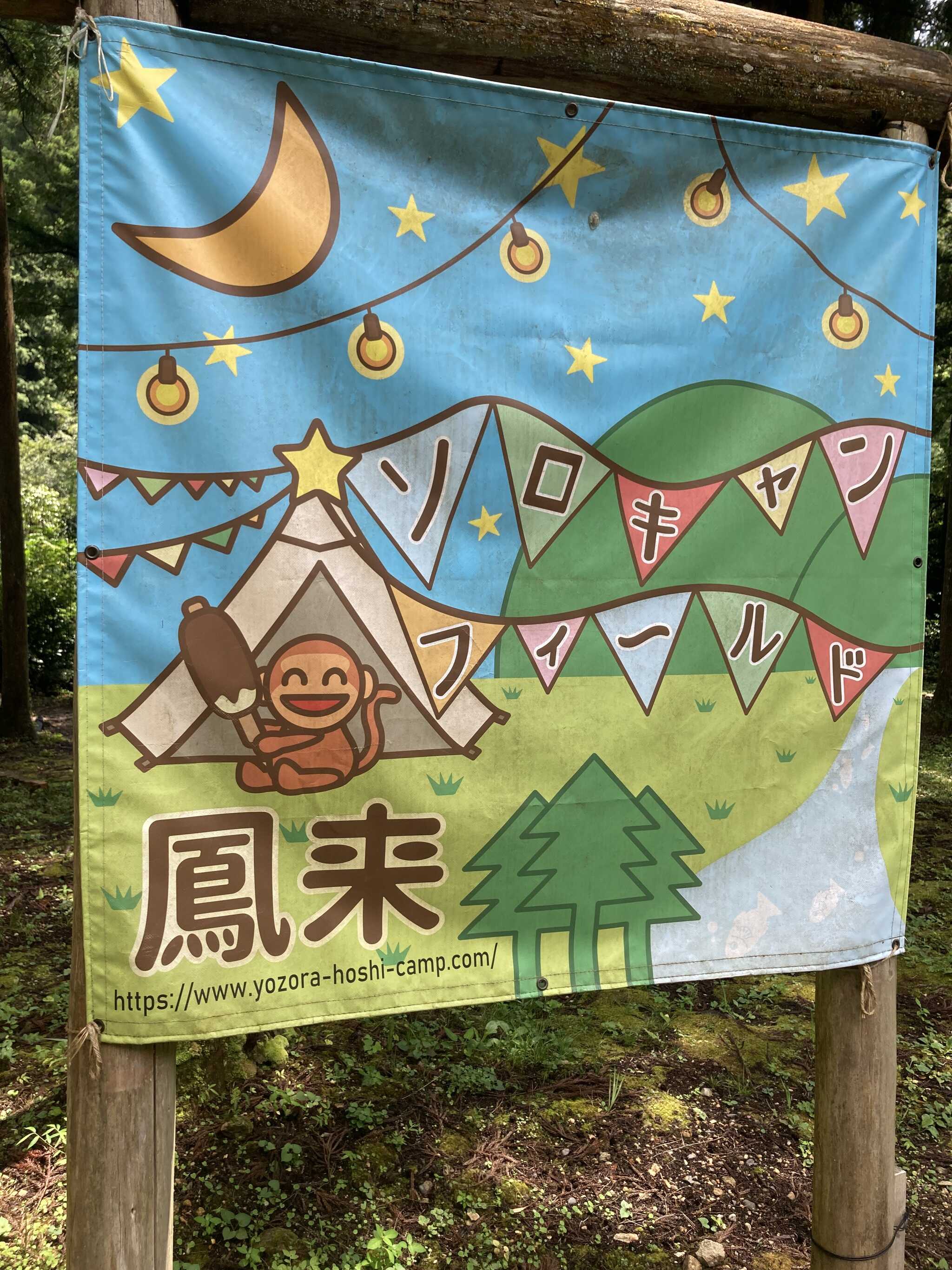 電車からも見えた看板
