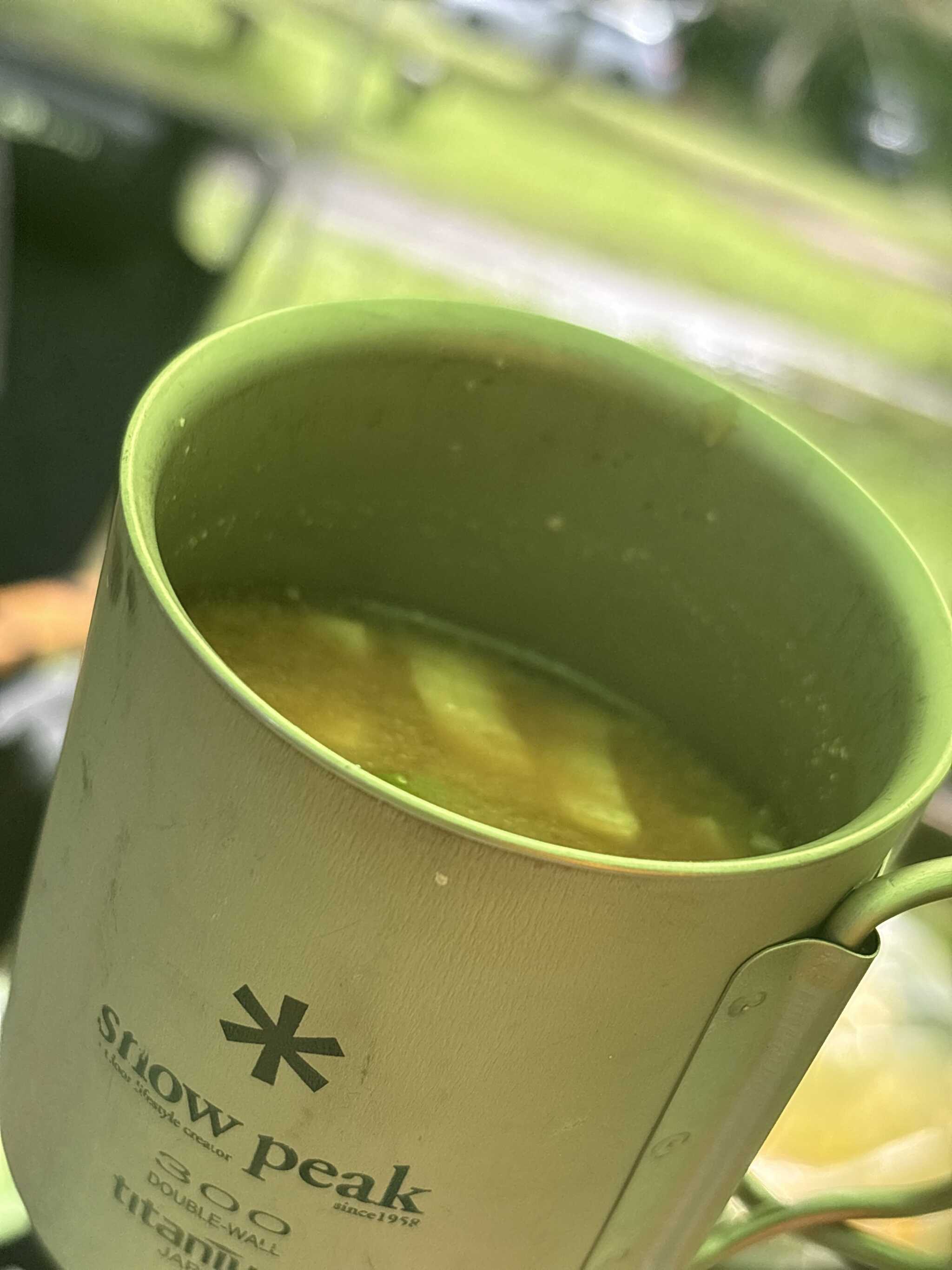 お味噌汁が染みます