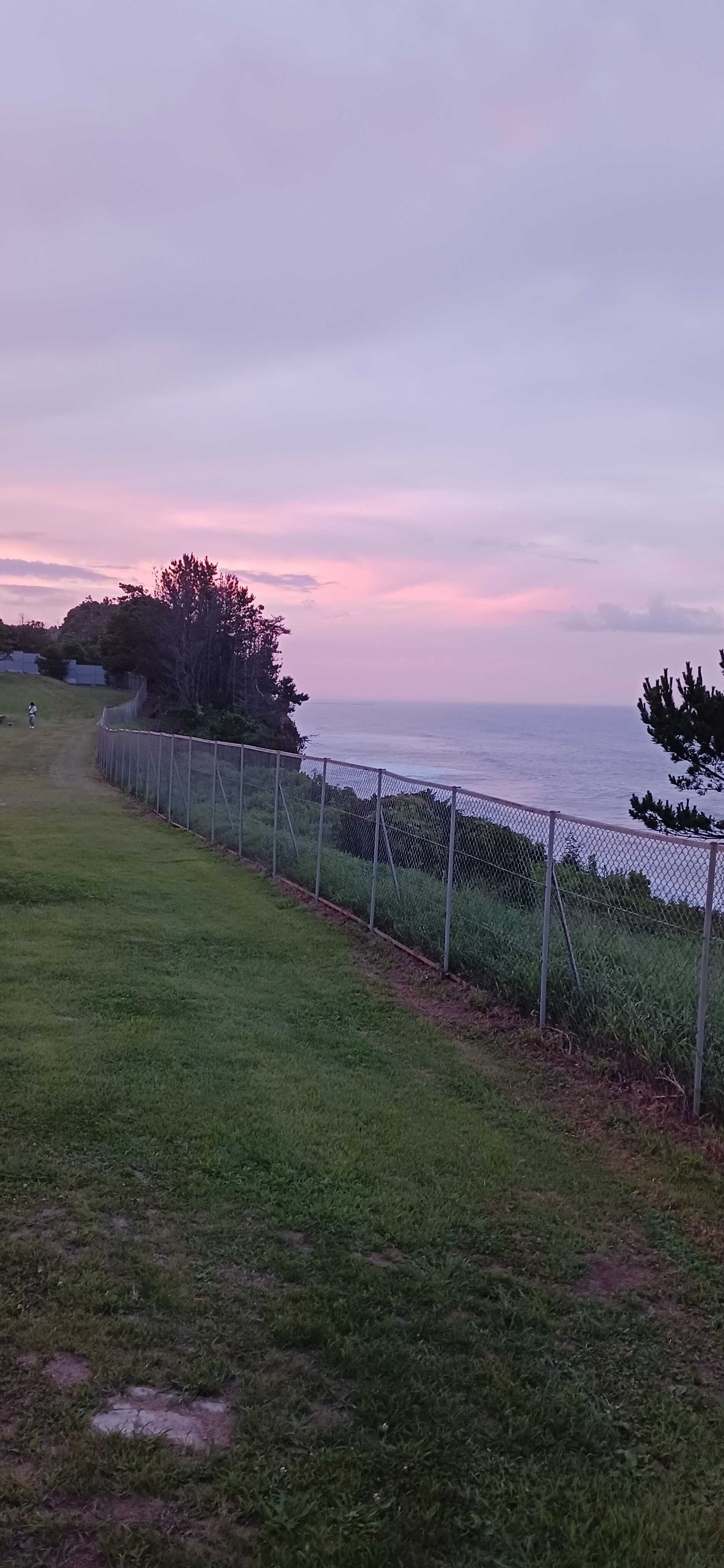 夕焼けの岬