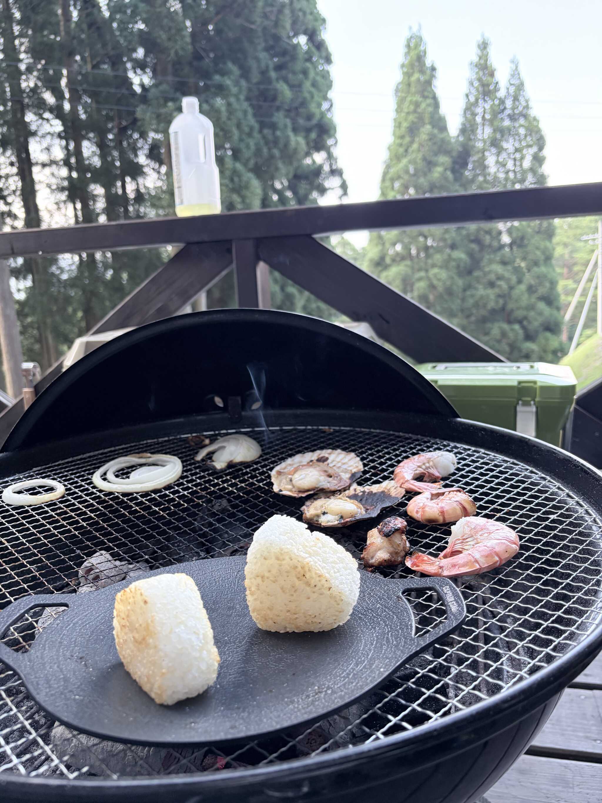 BBQの様子