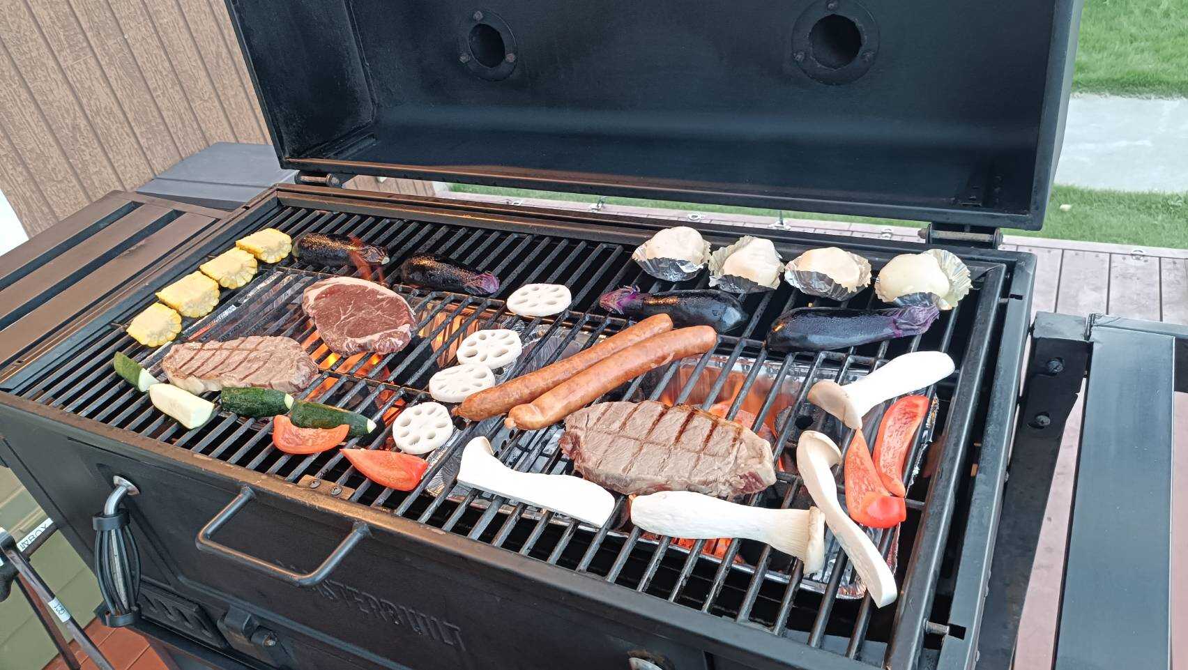 楽しいBBQの開始