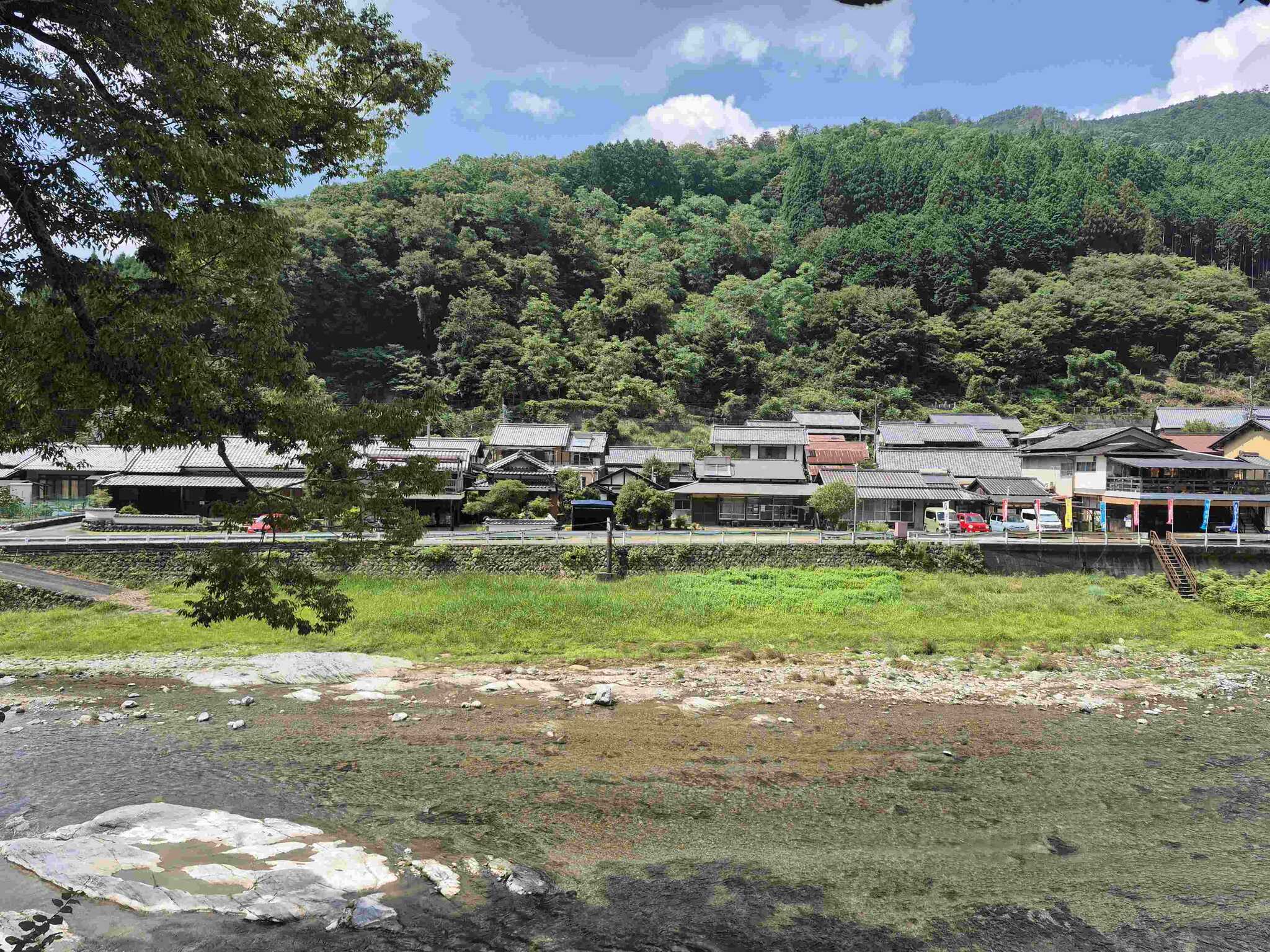 目の前の風景