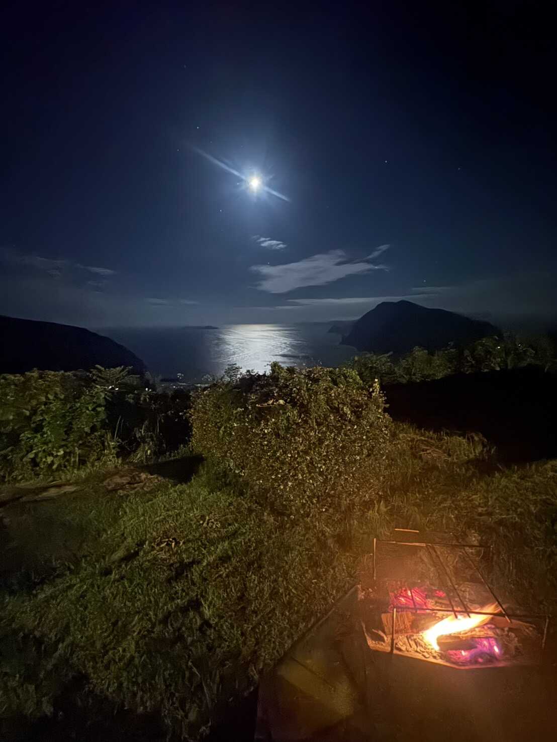 満点の星空