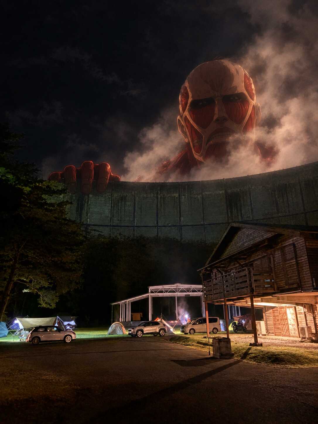 進撃の巨人を彷彿とさせる