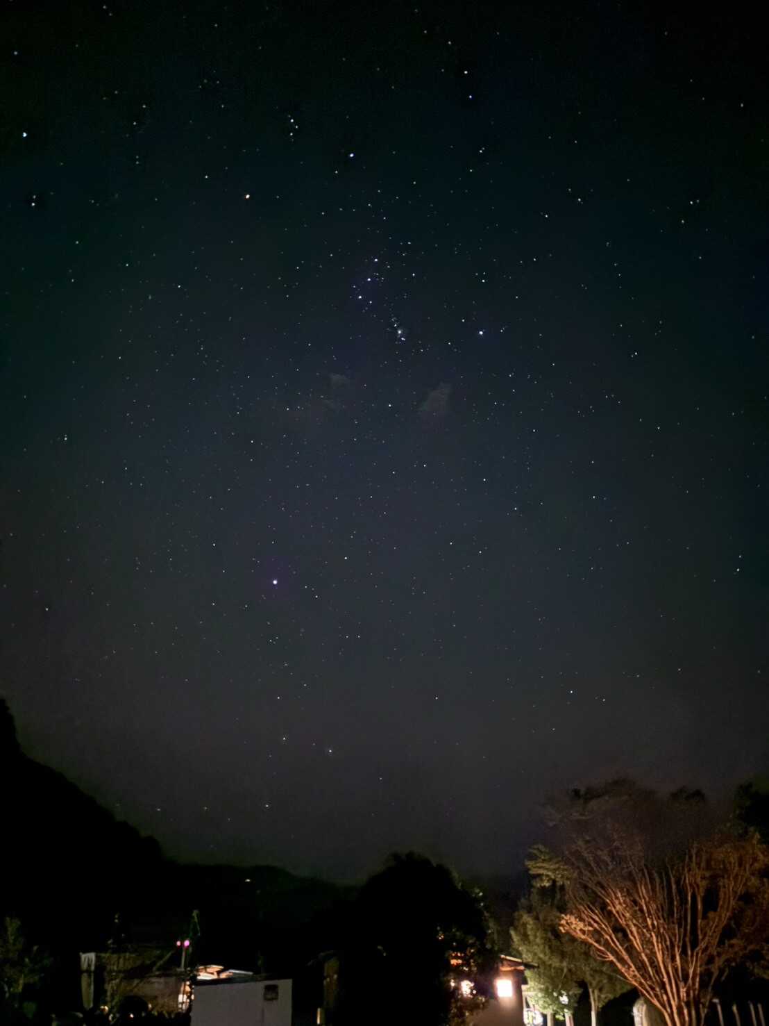 星空です。