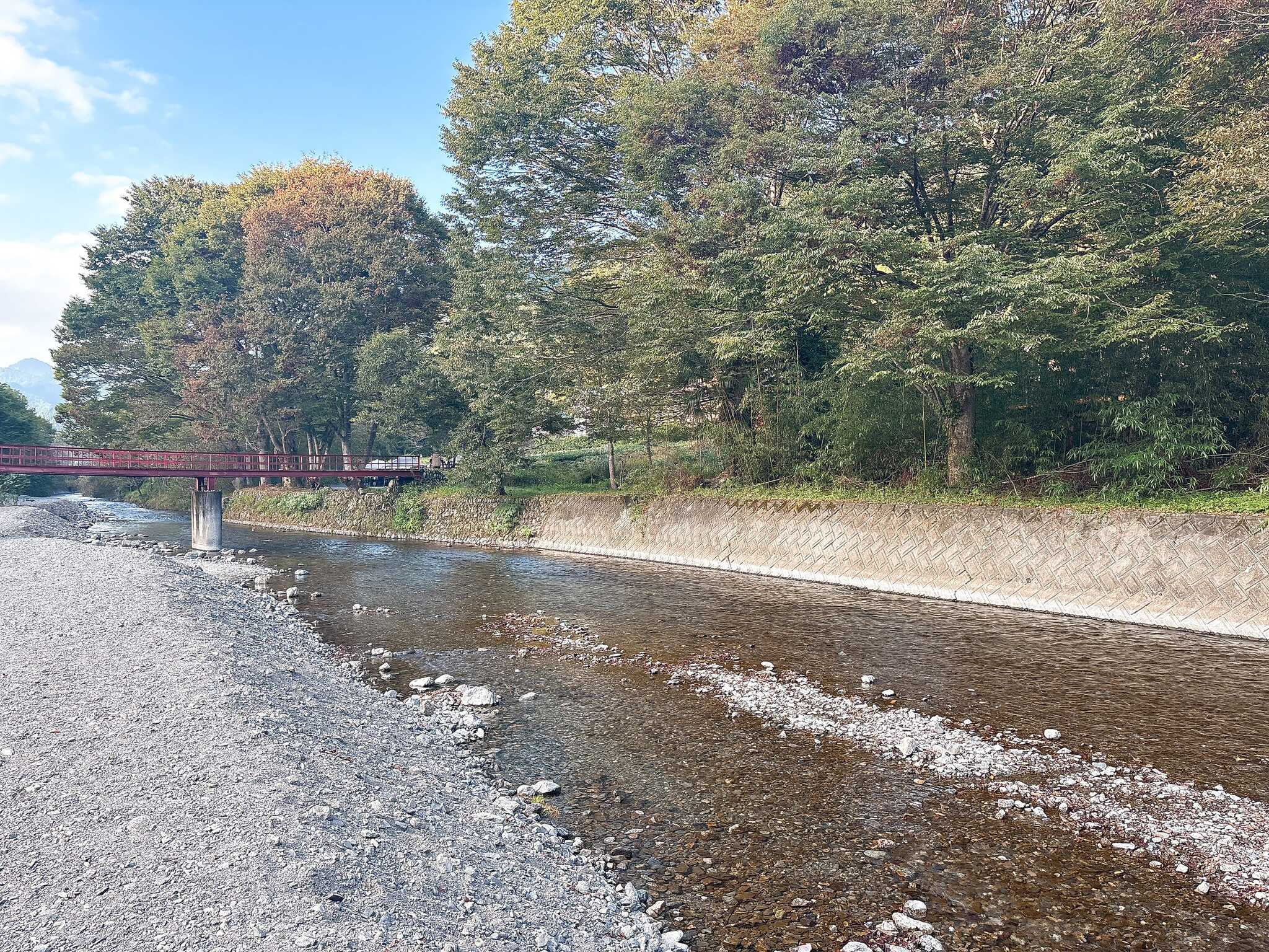 川が綺麗
