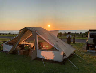 新潟県立紫雲寺記念公園オートキャンプ場