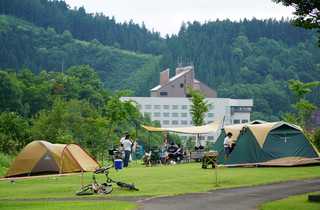 ニュー・グリーンピア津南 キャンプ場