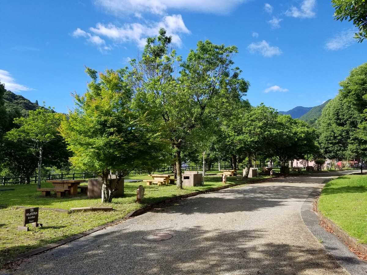 キャンプ場風景