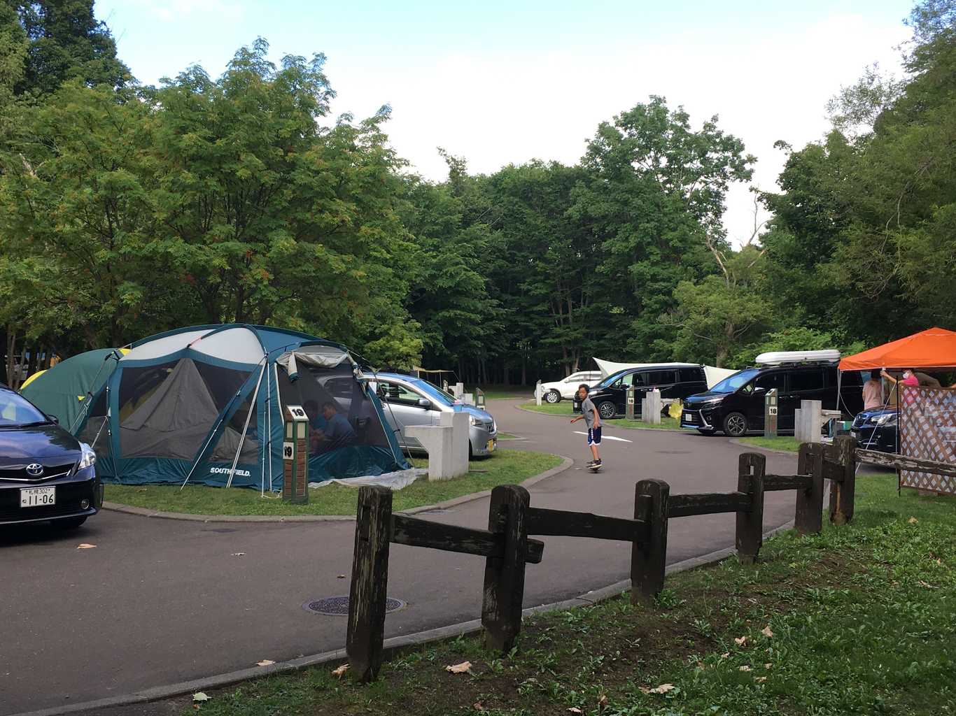 いわみざわ公園キャンプ場