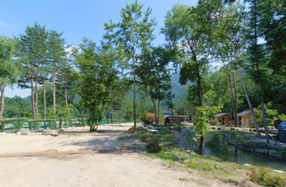 天然温泉源泉かけ流し 心笑キャンプ場