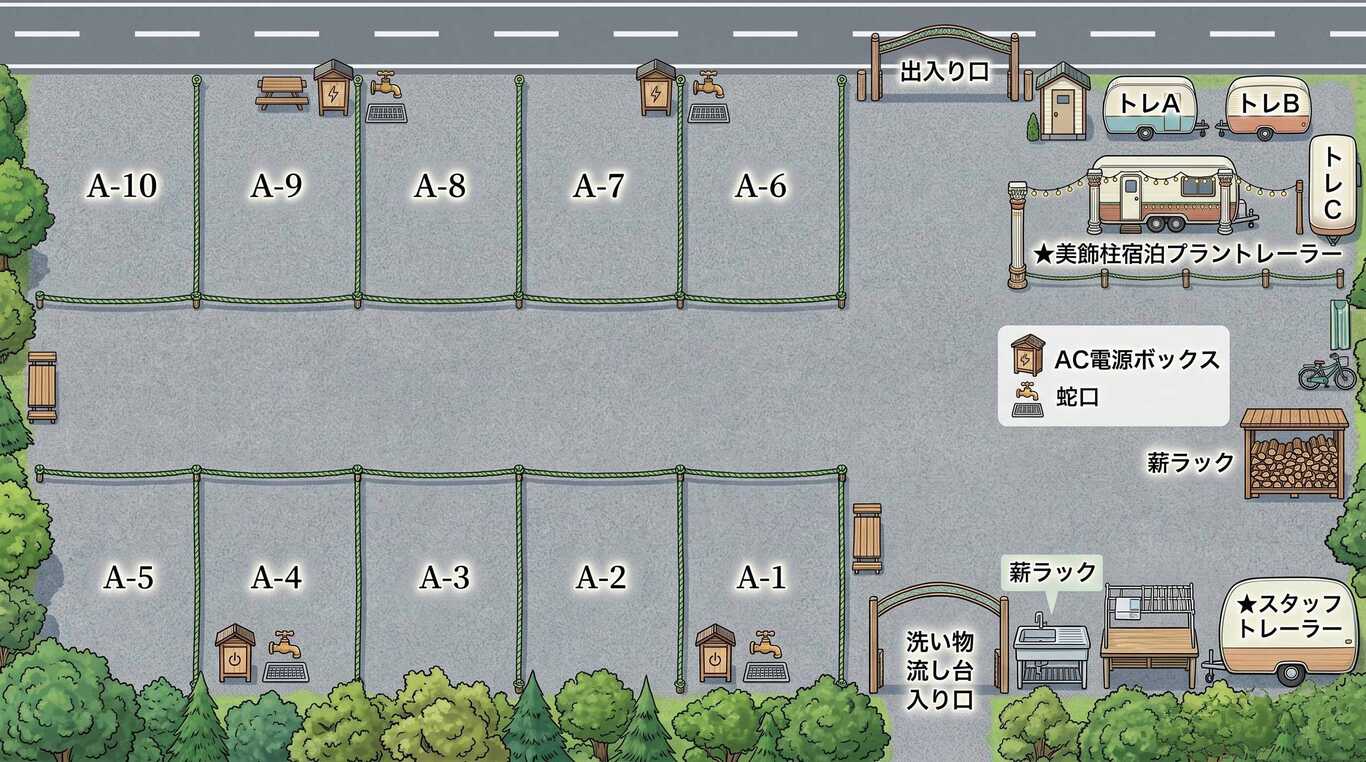 美鈴温泉オートキャンプ場 photo 4