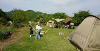 はさまじ里山の森公園キャンプエリア