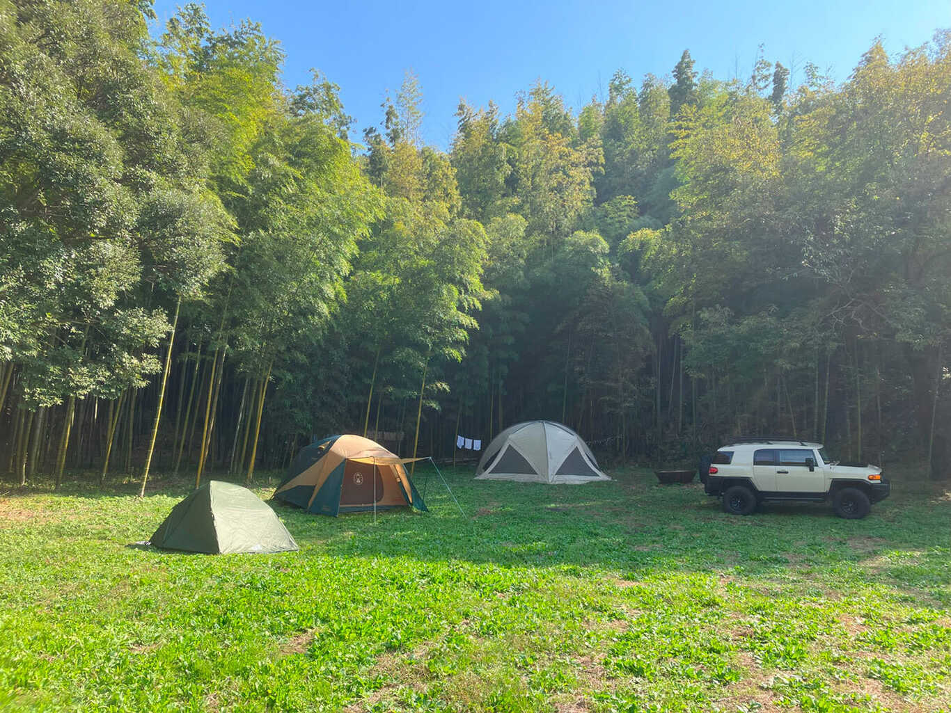 龍ケ崎やまびこ自然園キャンプ場